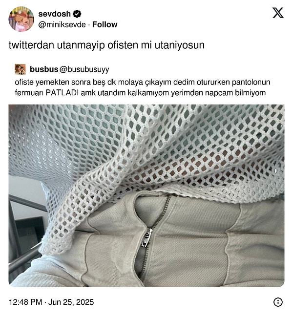 Böyle de bir durum var...