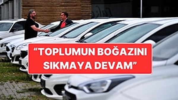 Eski AKP Milletvekili Şamil Tayyar, motorlu taşıtlarda ÖTV matrahının ve oranlarının artmasını sağlayacak yasa teklifine tepki gösterdi.