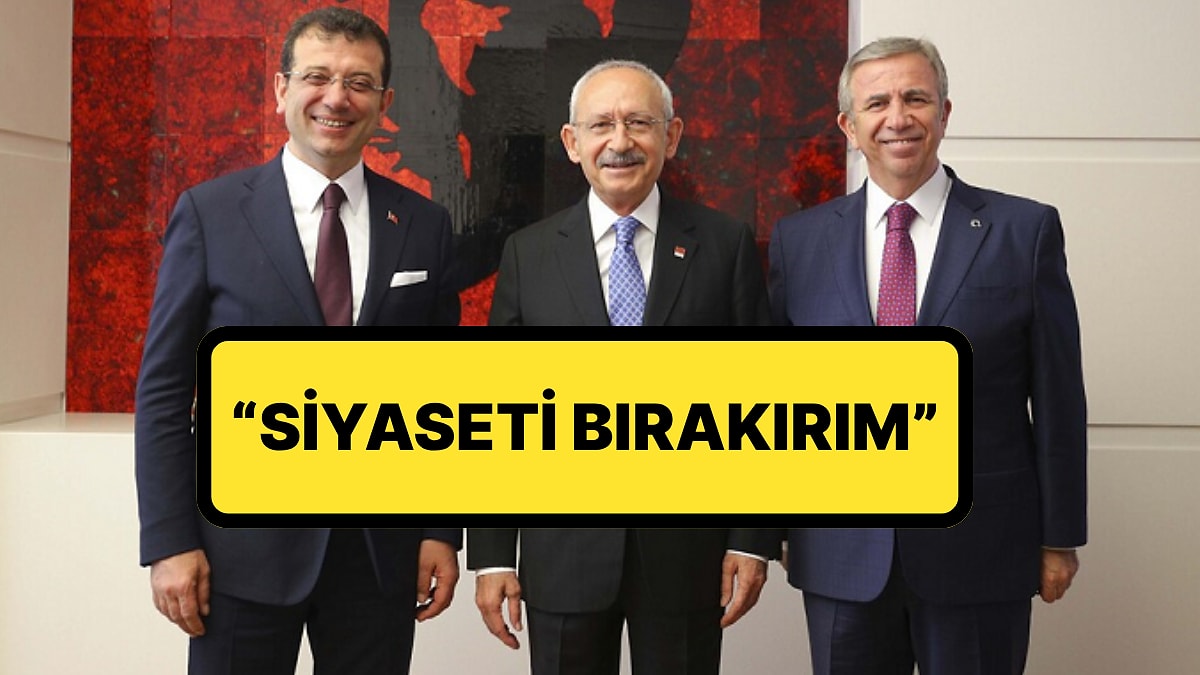 Kulis Bilgisi Sızdı: “Ekrem İmamoğlu Kılıçdaroğlu İçin ‘Beni Burada Betona Gömmek İstiyor’ Dedi”