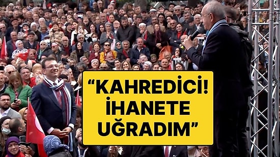 Ekrem İmamoğlu'ndan Kemal Kılıçdaroğlu'na Cevap: "Bu Sözleri Duymak Kahredici, İhanete Uğradım"