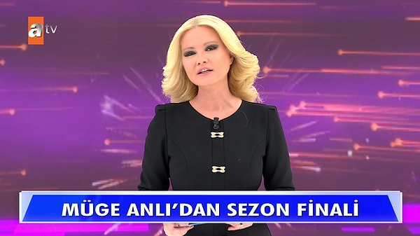Müge Anlı hayranları için o kara gün geldi çattı! Müge Anlı ile Tatlı Sert son bölümüyle ekrana geldi.