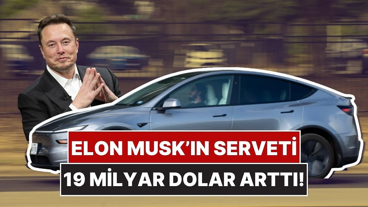 Elon Musk Bir Günde 19 Milyar Dolar Kazandı: Tesla Robotaksi Yatırımcıları Uçurdu
