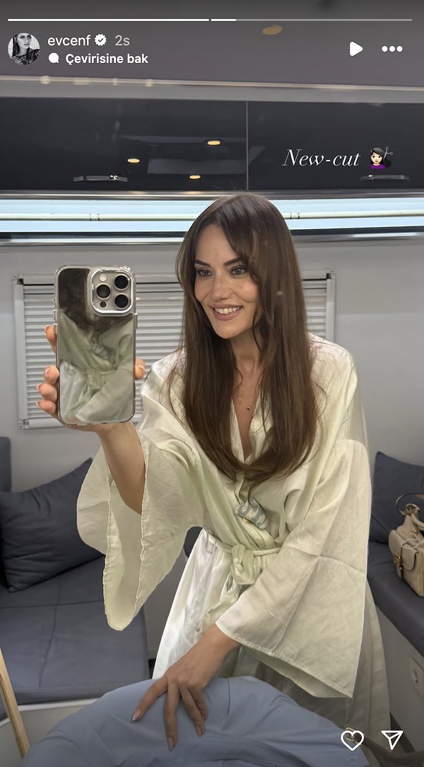 Ve şimdi benzer bir adım da Fahriye Evcen’den geldi!