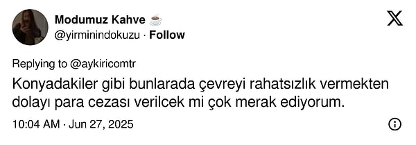 Görüntülere yapılan yorumlardan birkaçı şöyle: