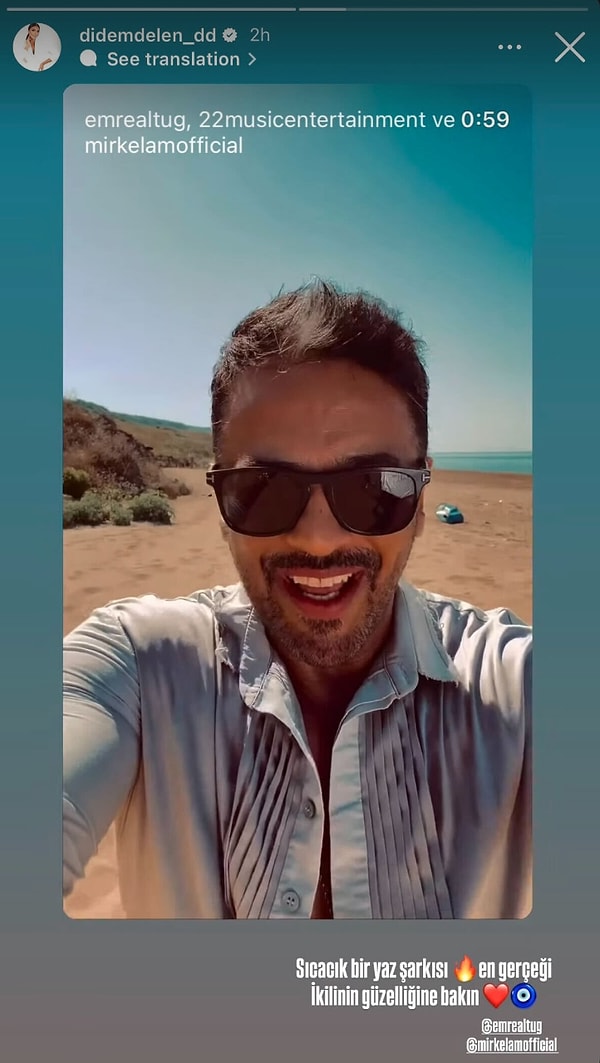 Öte yandan, sıkı takip edenler bilir, 27 Haziran'da yayınlanan "En Gerçeği" isimli şarkı Mirkelam ve Emre Altuğ'u bir araya getirdi.