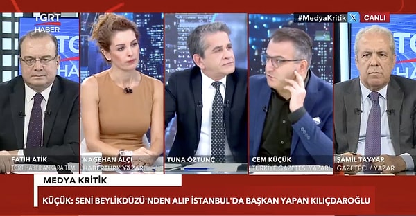 Cem Küçük, CHP'yi eleştirirken Türkiye'nin sorunlarını sıraladı.