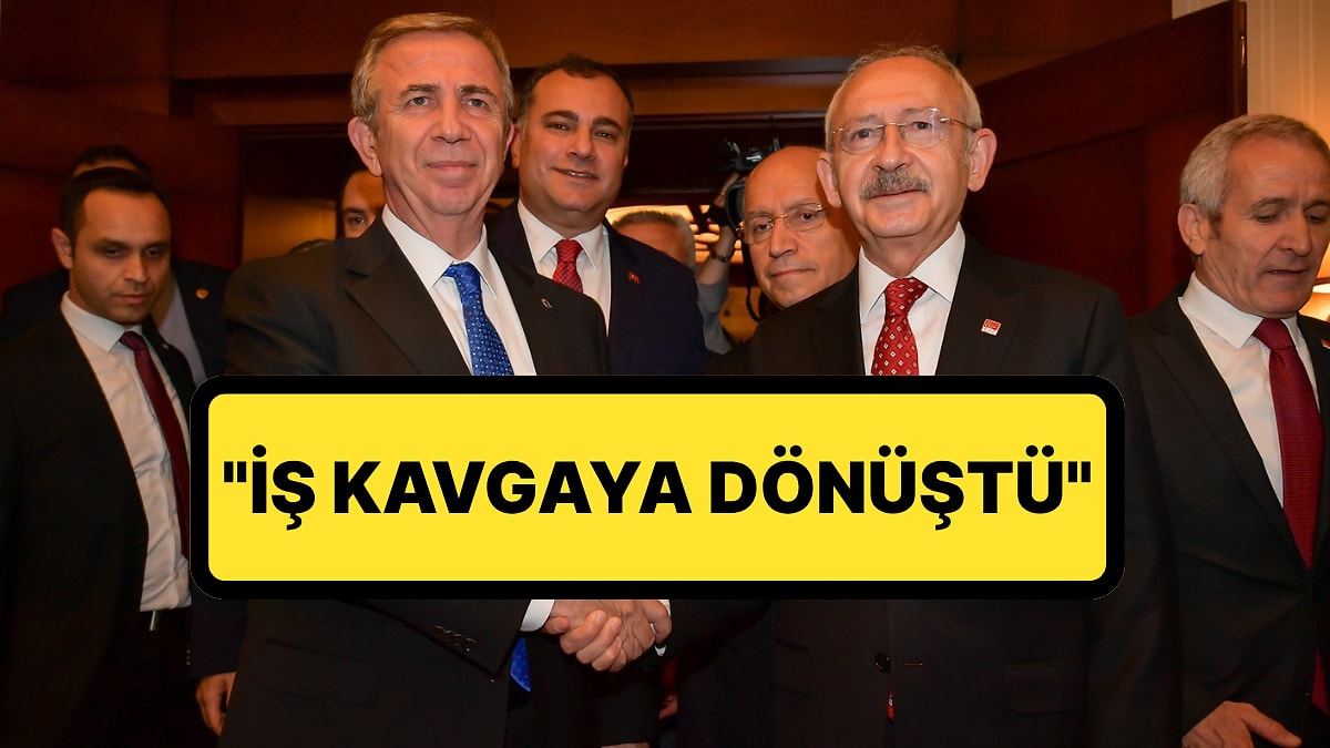 Kemal Kılıçdaroğlu Hakkında Çıkan Tartışmalara Son Noktayı Koyan Mansur Yavaş: &quot;İş Kavgaya Döndü&quot;