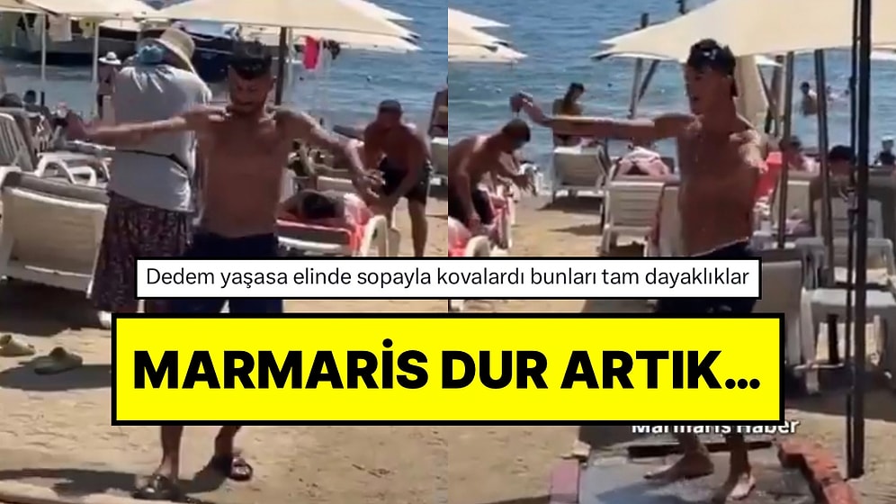 Marmaris’te Mekanlarda Dans Eden Erkekler Plajlarda da Şova Başladı!