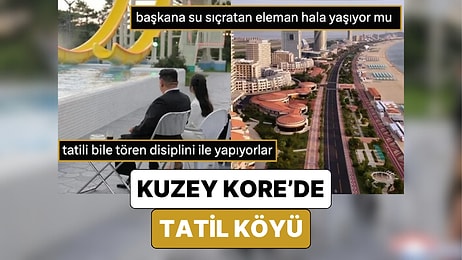 Kuzey Kore Liderinin "Yılın En Büyük Başarısı" Olarak Değerlendirdiği Tatil Köyünden Görüntüler Paylaşıldı