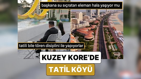 Kuzey Kore Liderinin "Yılın En Büyük Başarısı" Olarak Değerlendirdiği Tatil Köyünden Görüntüler Paylaşıldı