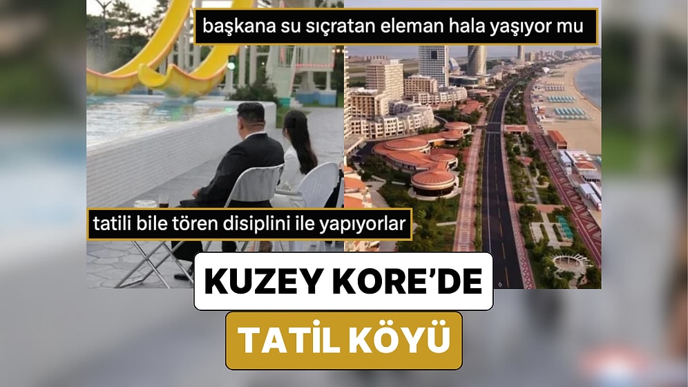 Kuzey Kore Liderinin "Yılın En Büyük Başarısı" Olarak Değerlendirdiği Tatil Köyünden Görüntüler Paylaşıldı
