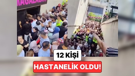 Yine Açılış Yine İzdiham! Başakşehir'de Bir AVM Açılışında Oluşan İzdihamda 12 Kişi Hastaneye Kaldırıldı