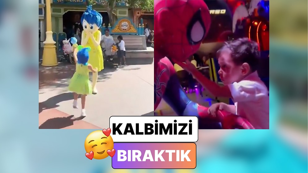 Çocukların Hayran Oldukları Film Kahramanları ile Karşılaştıkları Anlara Kalbinizi Bırakacaksınız