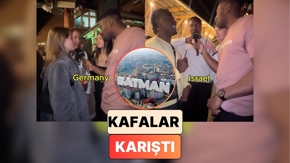 Bir Amerikalı İnsanlara "Hangi Ülkede 'Batman' İsminde Bir Şehir Vardır?" Diye Sordu