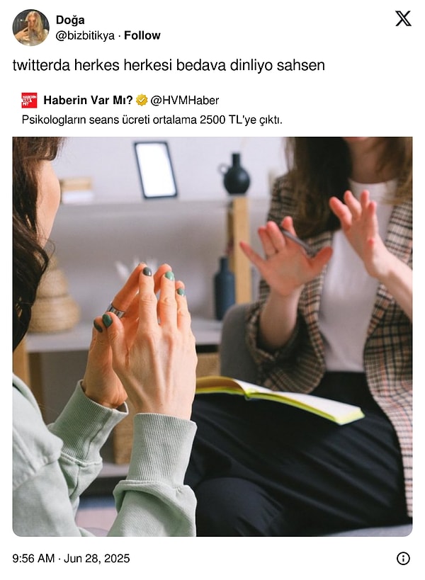 ChatGPT akıl da veriyor bir yere kadar.