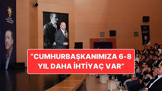 Süleyman Soylu "Yarınlar için Teşkilat" Programında: “Türkiye’nin Cumhurbaşkanımıza 6-8 Yıl Daha İhtiyacı Var”