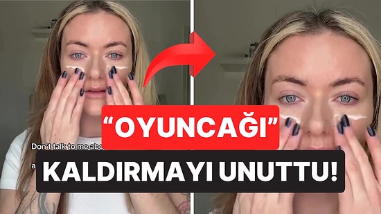 Videoyu Işık Hızında Sildi! Influencer, Arka Plandaki "Oyuncak" Nedeniyle Videoyu Yeniden Çekmek Zorunda Kaldı