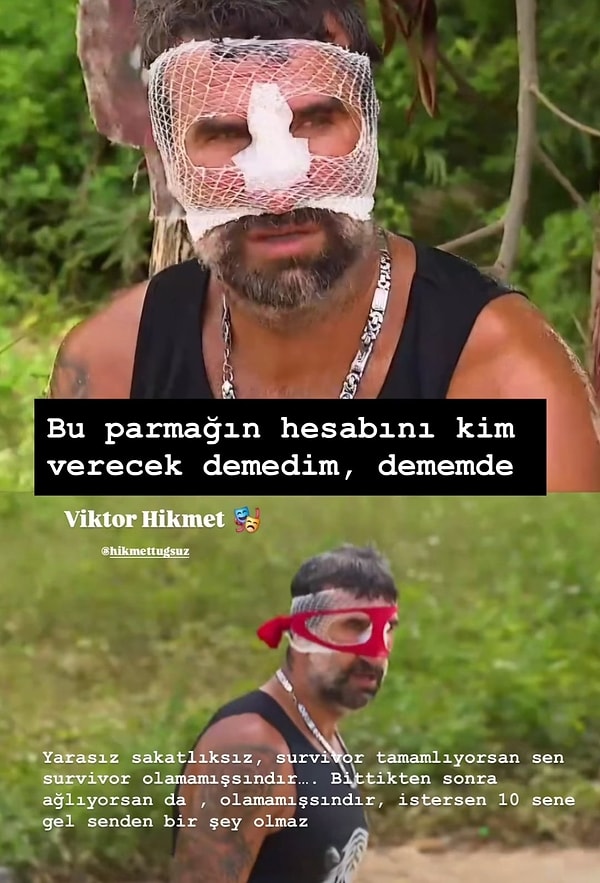 Hikmet'in o paylaşımı: