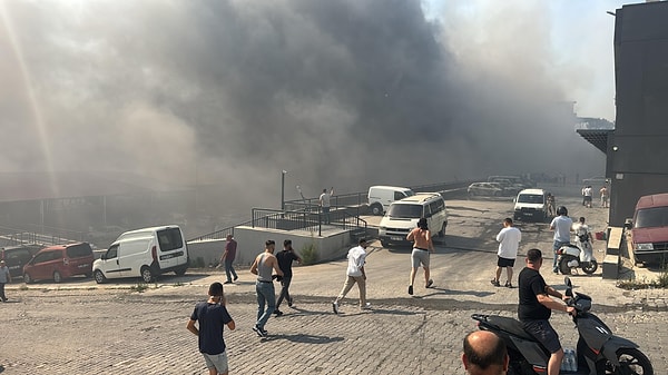 Benzinle yaktı iddiası...