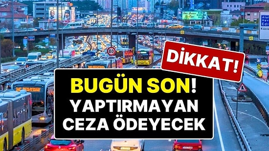 Araç Sahipleri Dikkat! Ulusal Taşıt Tanıma Sistemi'ne (UTTS) Geçiş İçin Bugün Son!