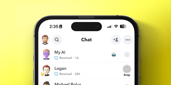 9. Yapay zeka destekli asistan, Snapchat kullanan herkesin eli ayağı olmuş durumda!