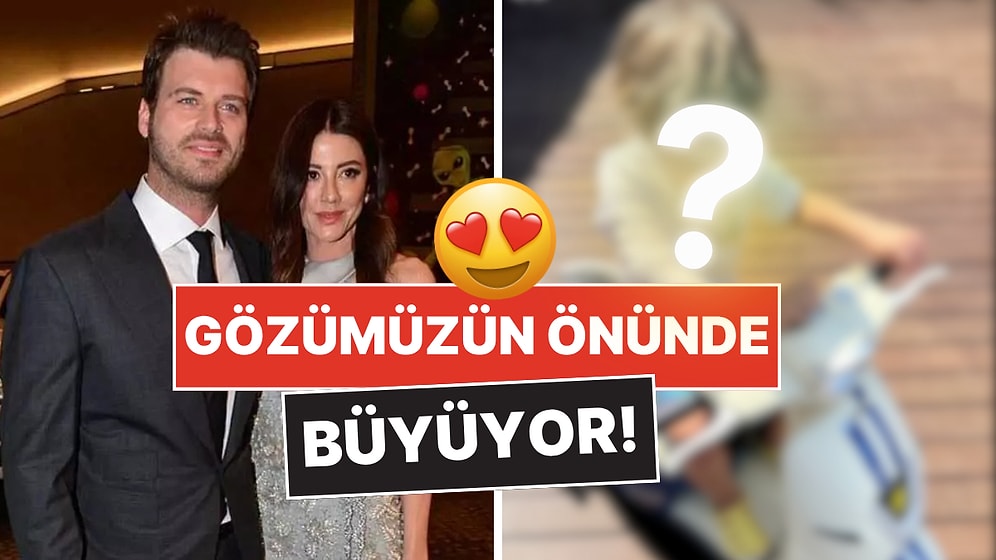 Tatlıtuğ Ailesinin Küçük Prensi Kurt Efe’den Yeni Paylaşım: Bu Kez Oyuncak Motosiklette!