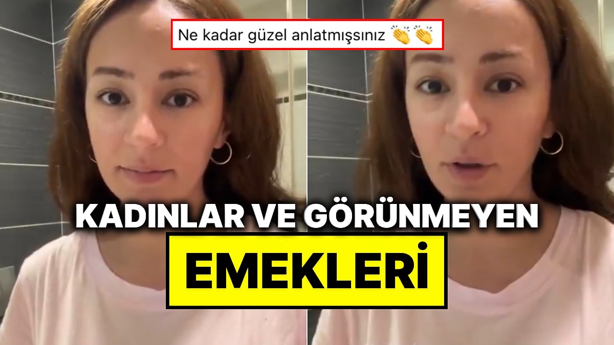 Bir Kadın, Ev İşlerinde Görünmeyen Emekleri Söyleyerek Sitemini Dile Getirdi: “Robot Sanıyorlar”