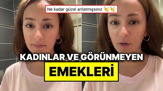 Bir Kadın, Ev İşlerinde Görünmeyen Emekleri Söyleyerek Sitemini Dile Getirdi: “Robot Sanıyorlar”