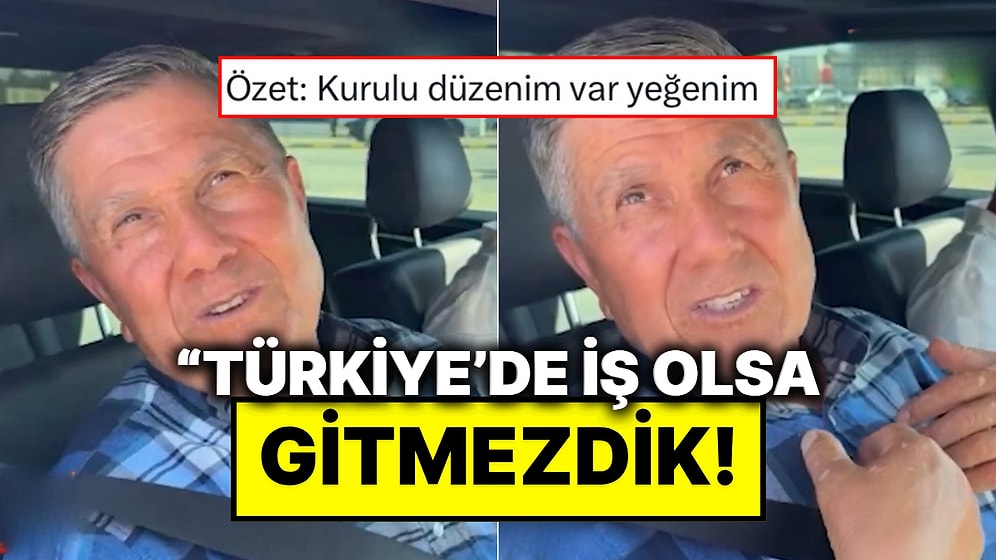 Fransa’dan Türkiye’ye Gelen Gurbetçi Röportaj Verdi: “Türkiye’ye Gelmek İçin Robot Gibi Çalışıyoruz”
