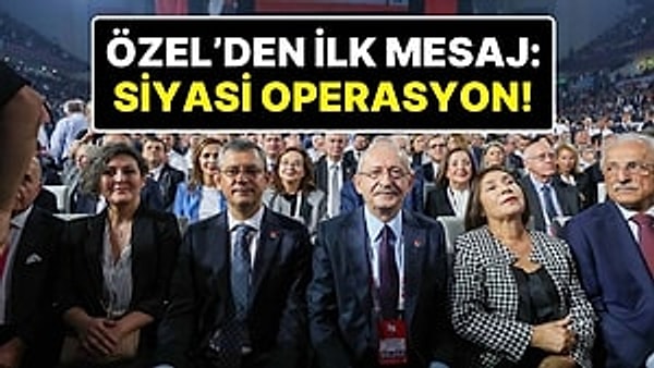 Cumhuriyet Halk Partisi’nin 38. Olağan Kurultayı'nın iptali istemiyle açılan dava bugün görüldü. Mahkeme davayı 8 Eylül 2025 tarihine erteledi.