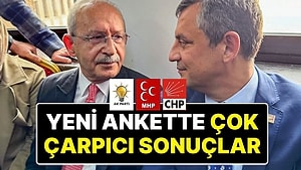 MetroPOLL Araştırma, “Özgür Özel’in mi Kemal Kılıçdaroğlu’nun mu CHP Genel Başkanı Olmasını İsterseniz” sorulu anketinin sonuçlarını yayımlandı. Anket sonuçlarında çıkanlar ise çok konuşuldu.