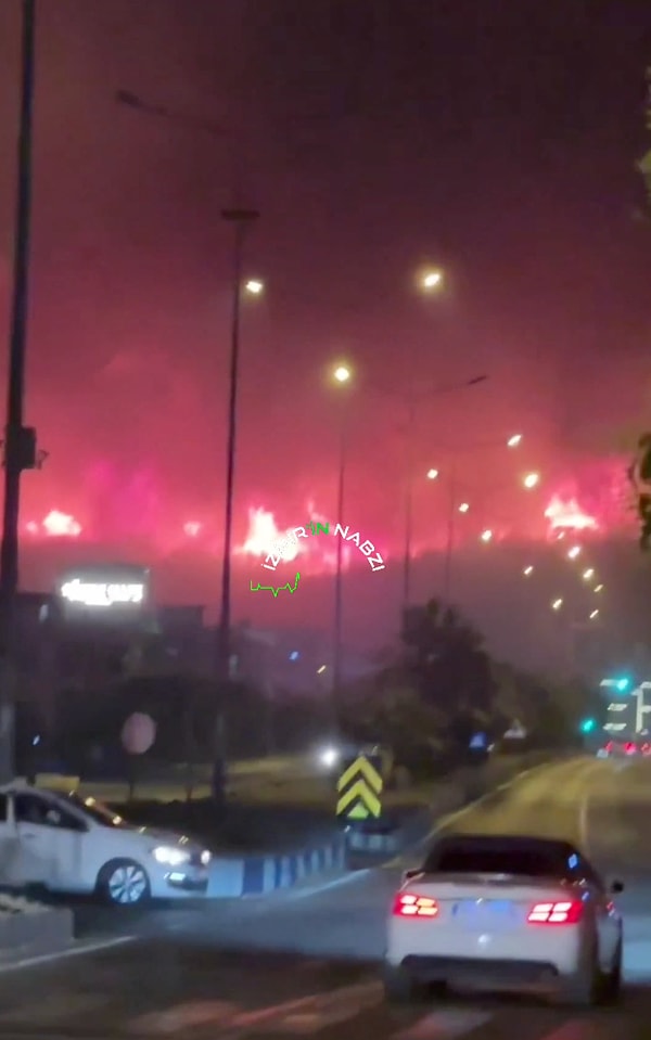 İzmir’in Seferihisar ilçesinde dün başlayan orman yangını bugün de devam etti.