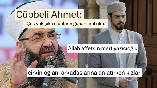 Cübbeli Ahmet'in "Yakışıklıların Çoğu Cehennemde" Açıklamasına Mizahşör Dokunuşu