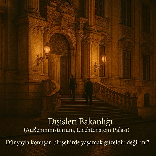 9. Dışişleri Bakanlığı (Außenministerium, Liechtenstein Palası / Palais Liechtenstein)