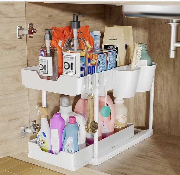 Lavabo Altı Rafı