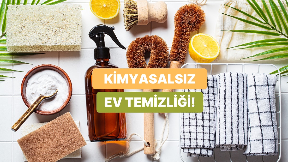 Hiç Kimyasal Kullanmadan Ev Temizliği Yapmak Mümkün mü?