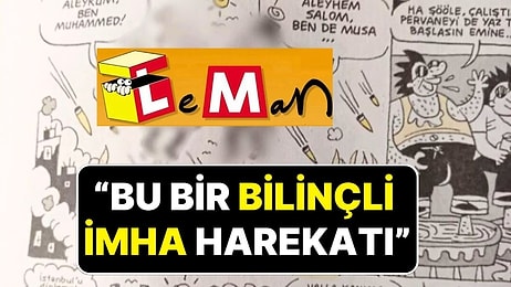 Leman’da Yayınlanan Karikatür Hakkında Derginin Genel Yayın Yönetmeni Tuncay Akgün'den Açıklama Geldi