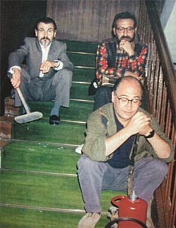 Madımak merdivenlerinde üç şair… Behçet Aysan, Uğur Kaynar, Metin Altıok…