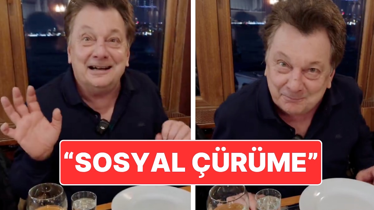 Vedat Milor Meyhanede Getirilen Çaya Şaşırdı: “Sosyal Çürümenin Bir Parçası mı Bu?”