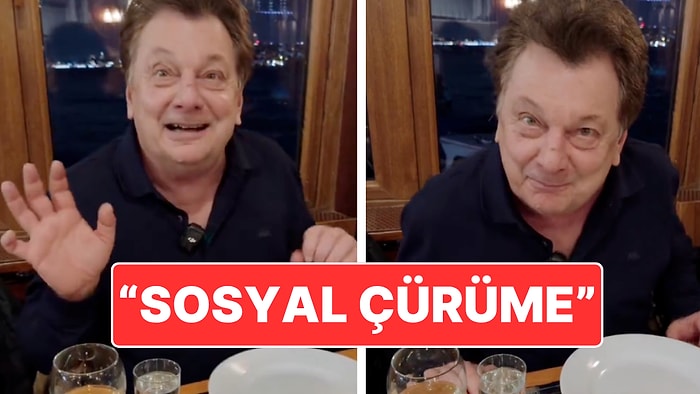 Vedat Milor Meyhanede Getirilen Çaya Şaşırdı: “Sosyal Çürümenin Bir Parçası mı Bu?”