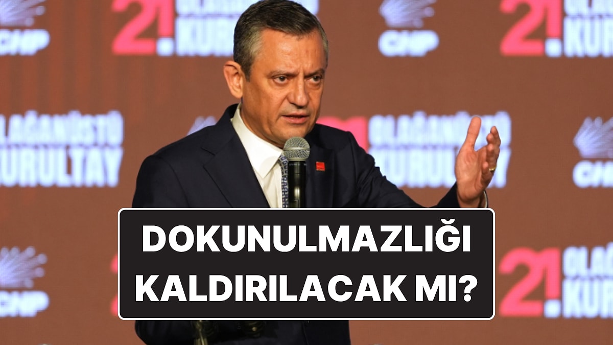 Özgür Özel’in Dokunulmazlığı Kaldırılacak mı? Dosya TBMM’deki Komisyona Gönderildi
