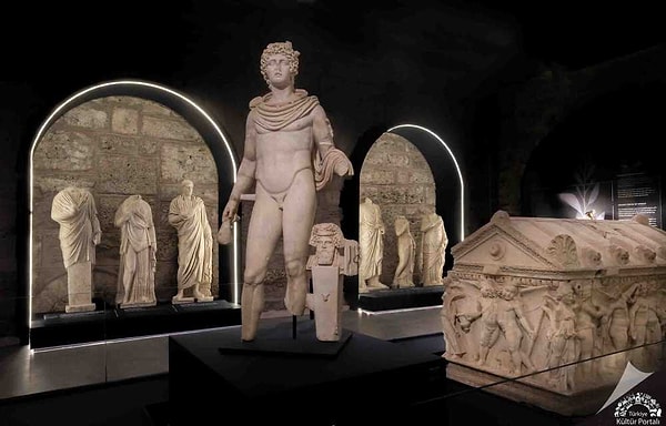 Artefacts in the Side Archaeological Museum