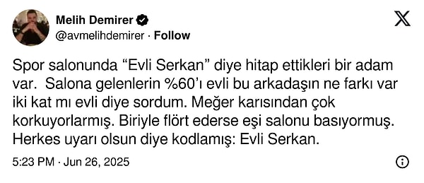 Evli Serkan'ı hep birlikte tanıyalım...