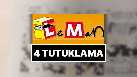 Leman Dergisine Karikatür Soruşturmasında 4 Kişi Tutuklandı