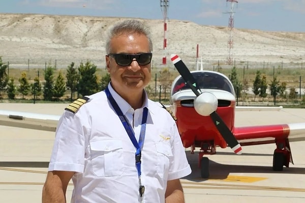 Pilot hayatını kaybetti.