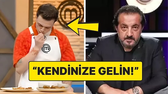 MasterChef'te Jüriden Önce Tadım Yapan Yarışmacı, Mehmet Şef'i Çileden Çıkardı