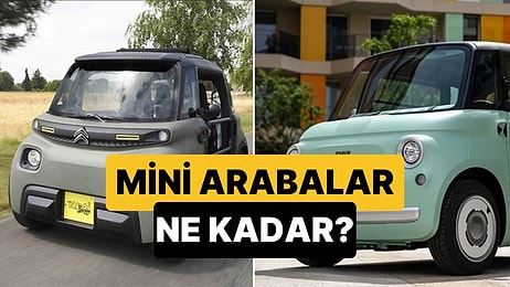 Elektrikli Mini Araba Fiyat Listeleri Temmuz 2025: Citroen Ami, Fiat Topolino, Volta EV1, RKS A1 Güncel Fiyat