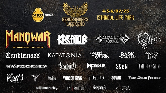 Metal Tarihine Tanıklık Etmeye Hazır Olun! Headbangers’ Weekend 2025 Başlıyor