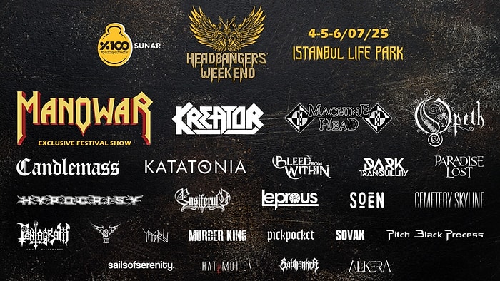 Metal Tarihine Tanıklık Etmeye Hazır Olun! Headbangers’ Weekend 2025 Başlıyor
