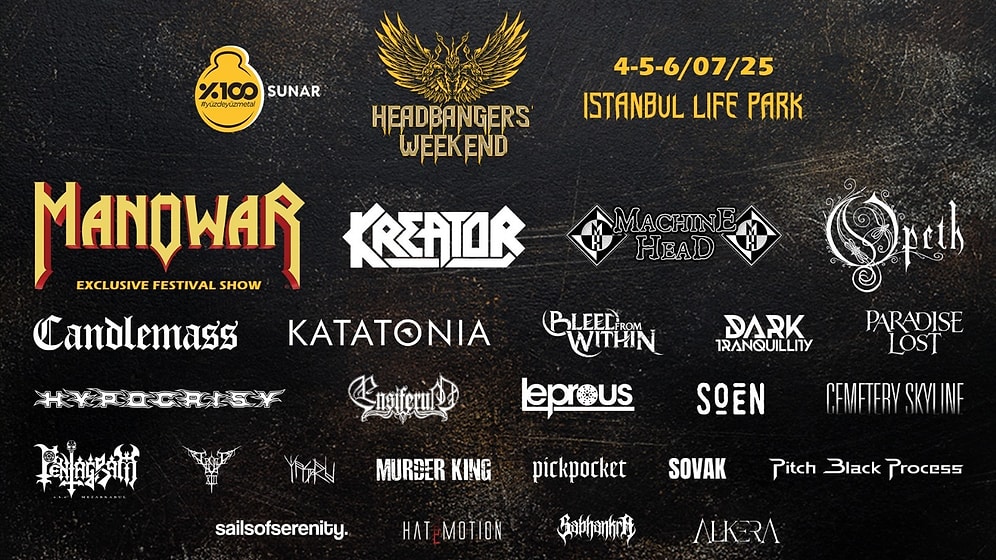 Metal Tarihine Tanıklık Etmeye Hazır Olun! Headbangers’ Weekend 2025 Başlıyor